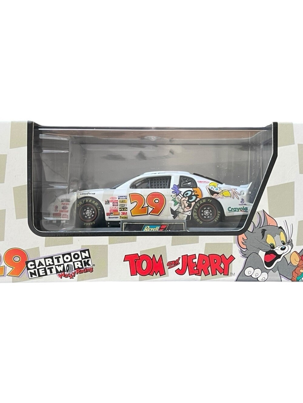 Jeff Green #29 1997 Chevy Monte Carlo Cartoon Network Revell 1:43 Scale Die Cast